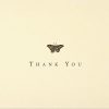 Art & Paper Peter Pauper Press | Gold Butterfly Thank You Notes