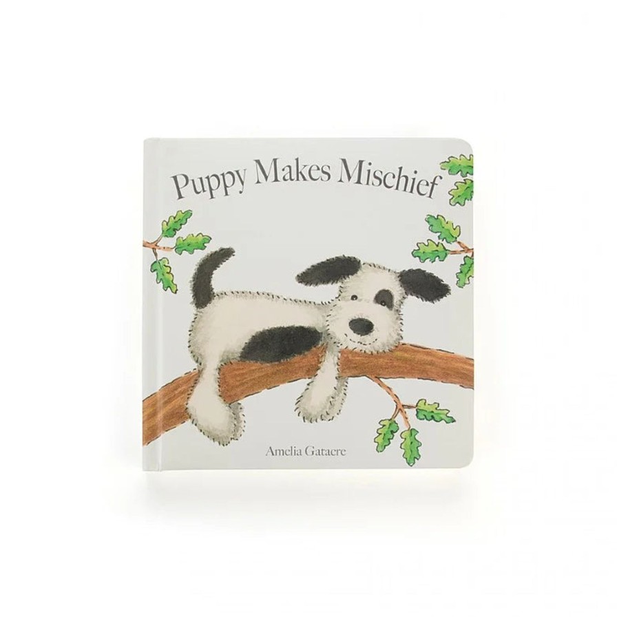 Seasonal Jellycat | Puppy Makes Mischief Book